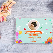 Invitation d'anniversaire pour les enfants