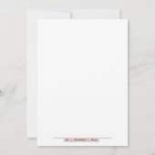 Invitation d'anniversaire pour les garçons de la z (Dos)