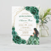 Invitation d'anniversaire pour les quinze ans de M (Debout devant)