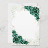 Invitation d'anniversaire pour les quinze ans de M (Dos)
