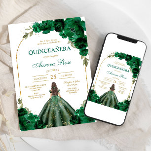 Invitation d'anniversaire pour les quinze ans de M