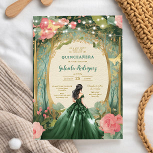 Invitation d'anniversaire pour les quinze ans de M