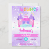 Invitation d'anniversaire pour Maison à Sauter Vio (Devant)