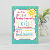 Invitation d'anniversaire pour nos petites filles (Debout devant)