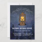 Invitation d'anniversaire pour préadolescent autou (Devant)