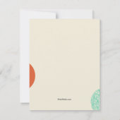 Invitation d'anniversaire pour Pug (Dos)