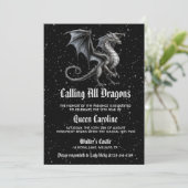 Invitation d'anniversaire pour tous les dragons (Debout devant)