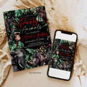 Invitation d'anniversaire pour tous les fêtards