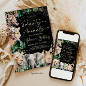 Invitation d'anniversaire pour tous les fêtards