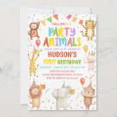 Invitation d'anniversaire pour tous les fêtards (Devant)