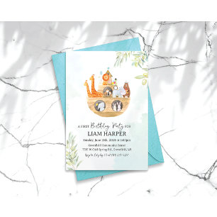Invitation d'anniversaire pour tout âge - Arche de