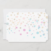 Invitation d'anniversaire pour tout âge - Douce bo (Dos)