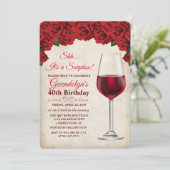 Invitation d'anniversaire pour tout âge - Guirland (Debout devant)