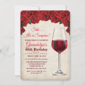 Invitation d'anniversaire pour tout âge - Guirland (Devant)