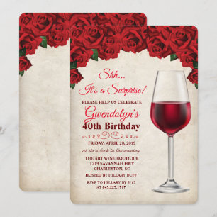 Invitation d'anniversaire pour tout âge - Guirland
