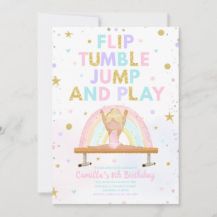 Invitation d'anniversaire pour tout âge pour faire