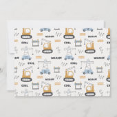 Invitation d'anniversaire pour toute âge avec phot (Dos)