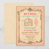 Invitation d'anniversaire pour toute âge - Fête de (Devant / Derrière)