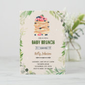 Invitation d'anniversaire pour un brunch et une fê (Debout devant)