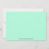 Invitation d'anniversaire pour un camion à glace (Dos)