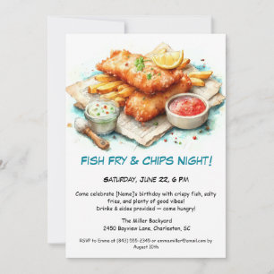 Invitation d'anniversaire pour un déjeuner de pois