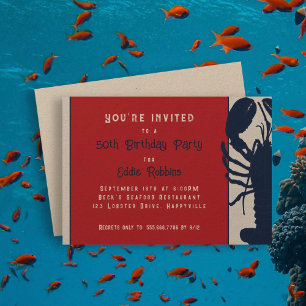 Invitation d'anniversaire pour un été à thème homa