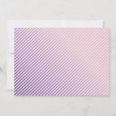 Invitation d'anniversaire pour un fleur sauvage (Dos)