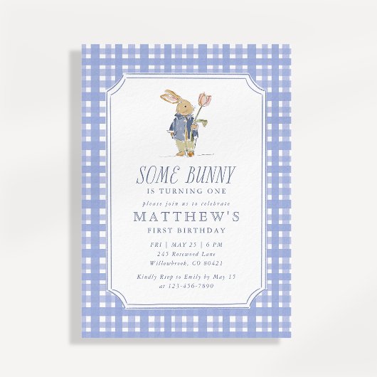 Invitation d'anniversaire pour un garçon, un premi