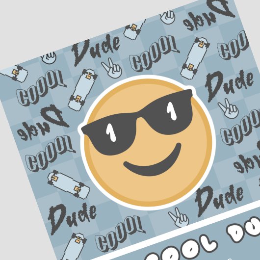 Invitation d'anniversaire pour un mec cool pour un