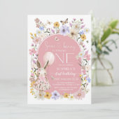 Invitation d'anniversaire pour un premier 1er anni (Debout devant)