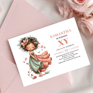 Invitation d'anniversaire pour une adorable petite