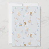 Invitation d'anniversaire pour une douce petite so (Dos)