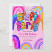 Invitation d'anniversaire pour une fête artisanale (Devant)