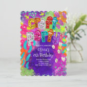 Invitation d'anniversaire pour une fête artisanale (Debout devant)