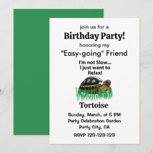 Invitation d'anniversaire pour une fête avec un an