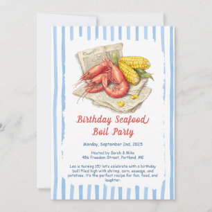 Invitation d'anniversaire pour une marmite de frui