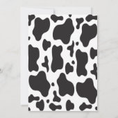 Invitation d'anniversaire pour une paysanne (Dos)