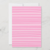 Invitation d'anniversaire pour une plage tropicale (Dos)