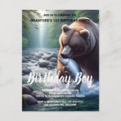 Invitation d'anniversaire pour une prise de Gros O (Devant)