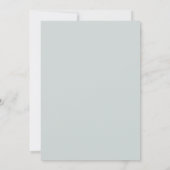 Invitation d'anniversaire premier Boho Rainbow (Dos)