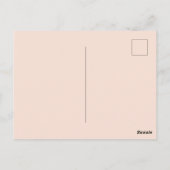 Invitation d'anniversaire princesse couronne rose (Dos)