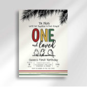 Invitation d'anniversaire reggae pour un premier a