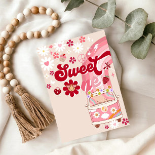 Invitation d'anniversaire Retro Sweet One