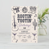 Invitation d'anniversaire Rootin' Tootin' (Debout devant)