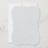 Invitation d'anniversaire rose et blanc (Dos)