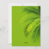 Invitation d'anniversaire Safari Wild One | Douce  (Dos)