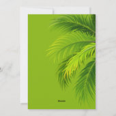 Invitation d'anniversaire Safari Wild One | Douce (Dos)