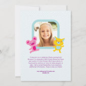 Invitation d'anniversaire *Sauter, rebondir et jou (Dos)