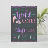 Invitation d'anniversaire sauvage (Debout devant)