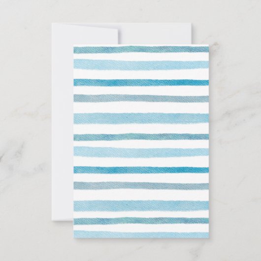 Invitation d'anniversaire sauvage (Dos)